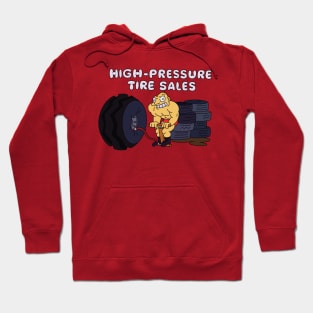 High-Pressure Tire Sales Hoodie